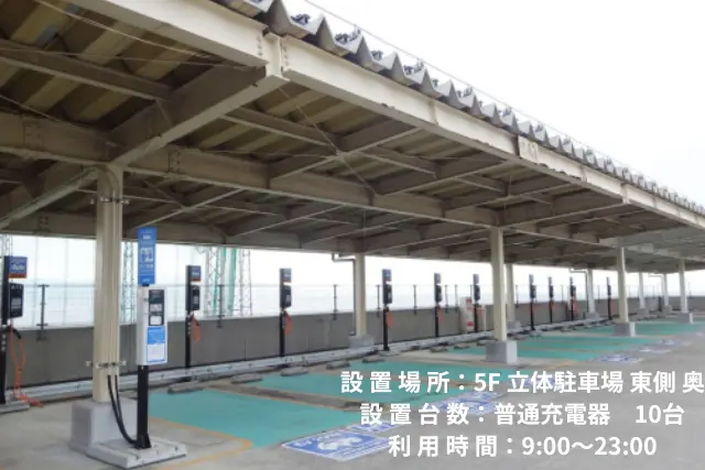 イオンモール鹿児島EV充電器