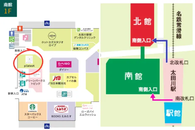 ピラティスKラパス太田川店